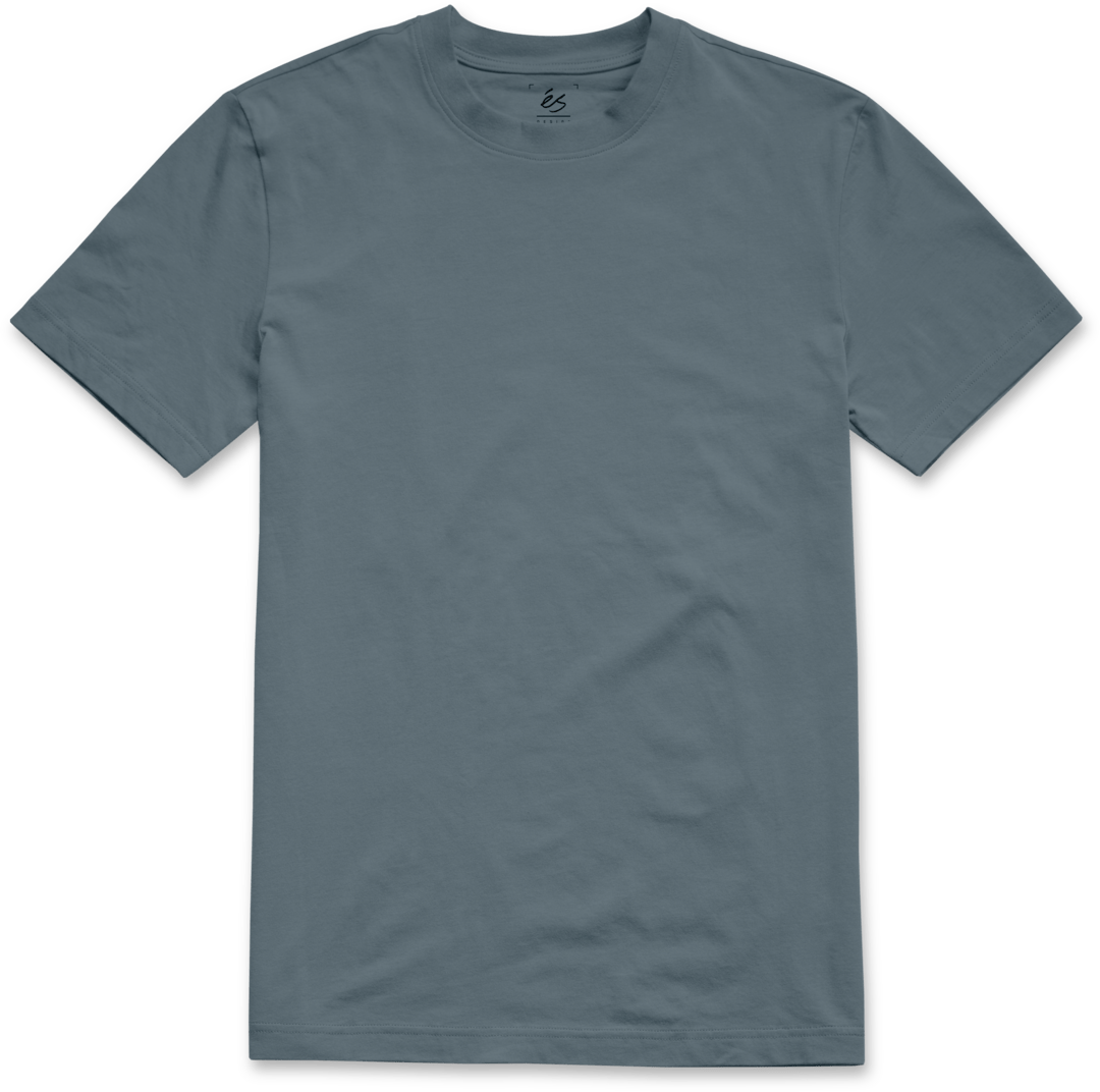 compass tee - shirts & tops - slate - esskateboarding