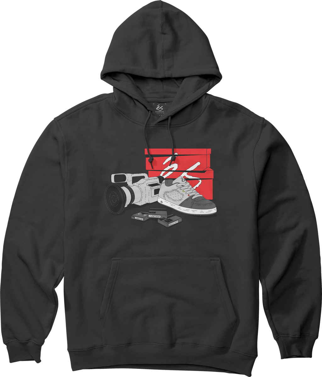 VX Pullover - 100% Cotton Jersey Comfort Screen Hooded Fleece Es Footwear Sneakers Skate Style OG Premium