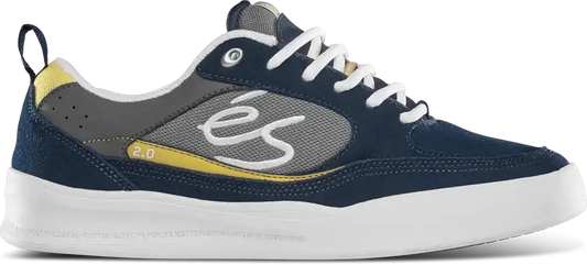 Swift 2.0 Low-Top Shoe Navy/Grey/White | éS skateboarding Low-Top Shoe Es Footwear Sneakers Skate Style OG Premium