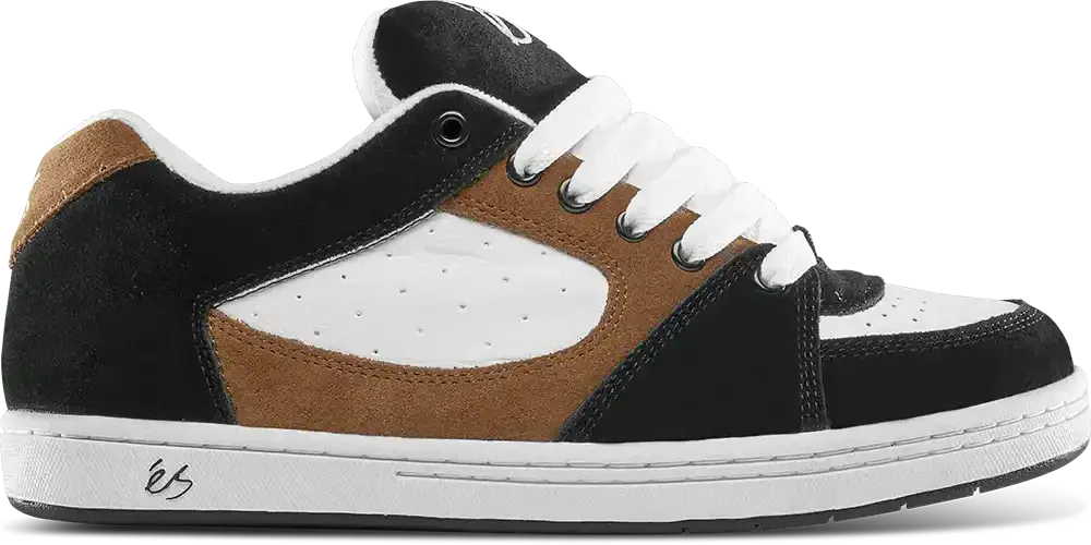 Accel Og brown/black/white - skate shoes | éS skateboarding
