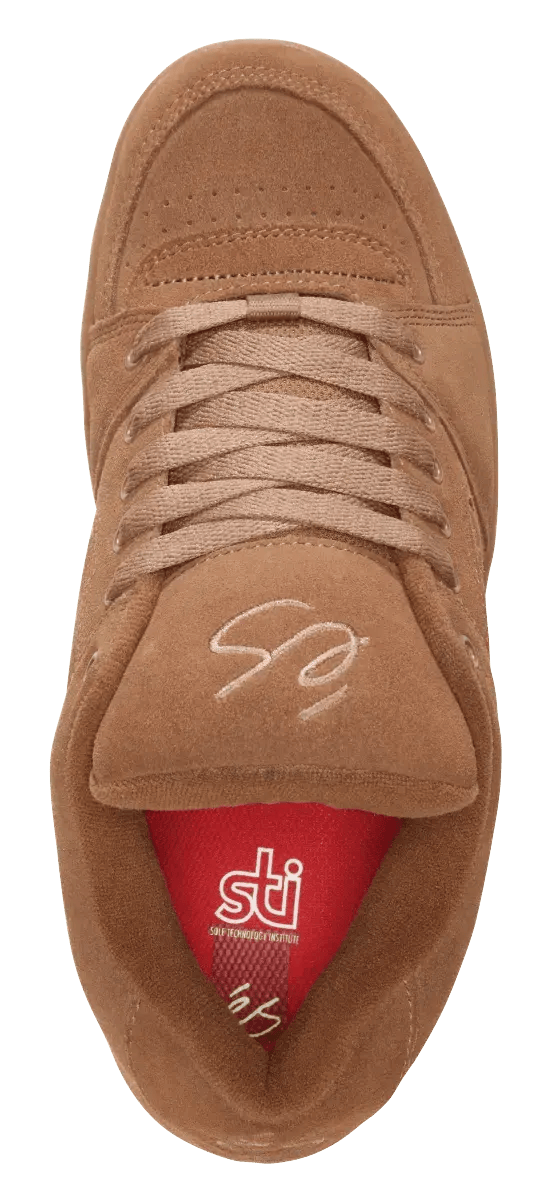 Accel OG Brown/Gum – Low-Top Shoe | éS Skateboarding EU Low-Top Shoe eS Footwear Sneakers Skate Style OG Premium