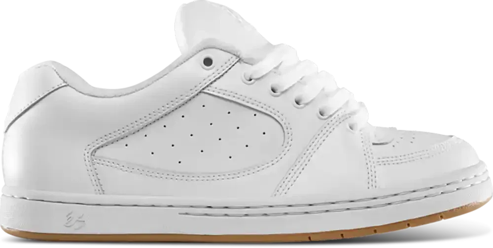 Accel white - skate shoes | éS skateboarding Low-Top Shoe Es Footwear Sneakers Skate Style OG Premium