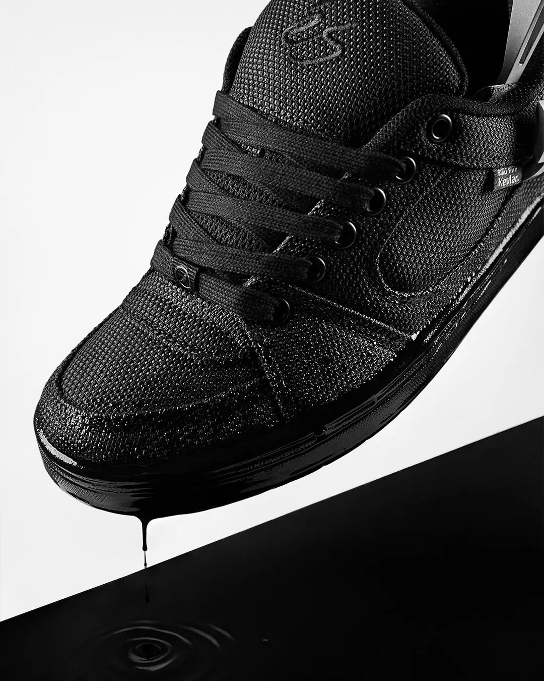 Accel X Kevlar Black – Skate Shoe | éS Skateboarding EU Low-Top Shoe eS Footwear Sneakers Skate Style OG Premium