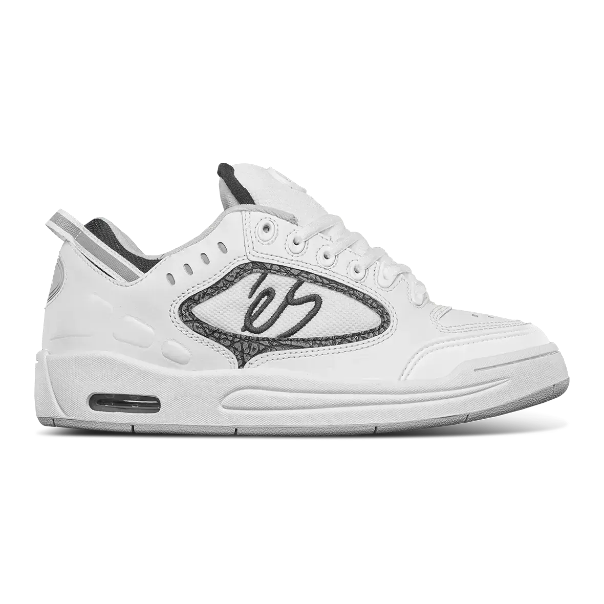 Creager Skate Shoe White/Grey/Black | éS skateboarding Low-Top Shoe Es Footwear Sneakers Skate Style OG Premium