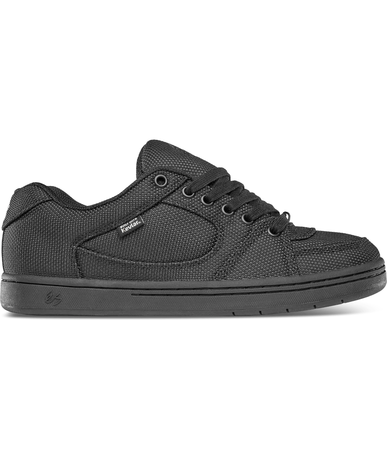 Accel X Kevlar Black – Skate Shoe | éS Skateboarding EU Low-Top Shoe eS Footwear Sneakers Skate Style OG Premium