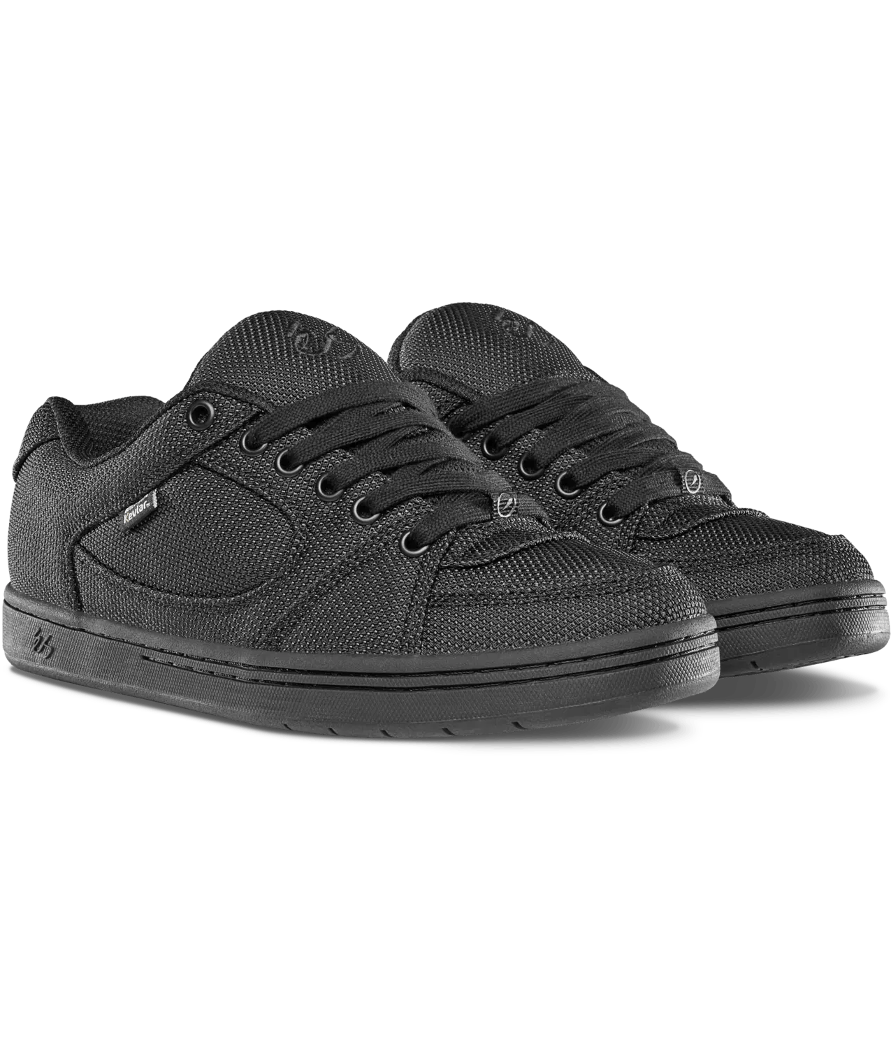 Accel X Kevlar Black – Skate Shoe | éS Skateboarding EU Low-Top Shoe eS Footwear Sneakers Skate Style OG Premium
