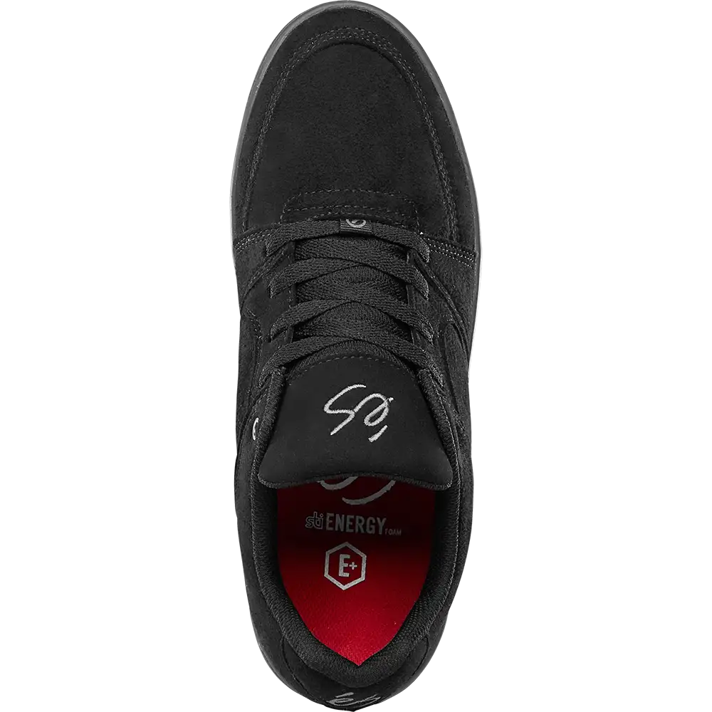 Accel Slim Skate Shoe Black/Grey | éS skateboarding – éS