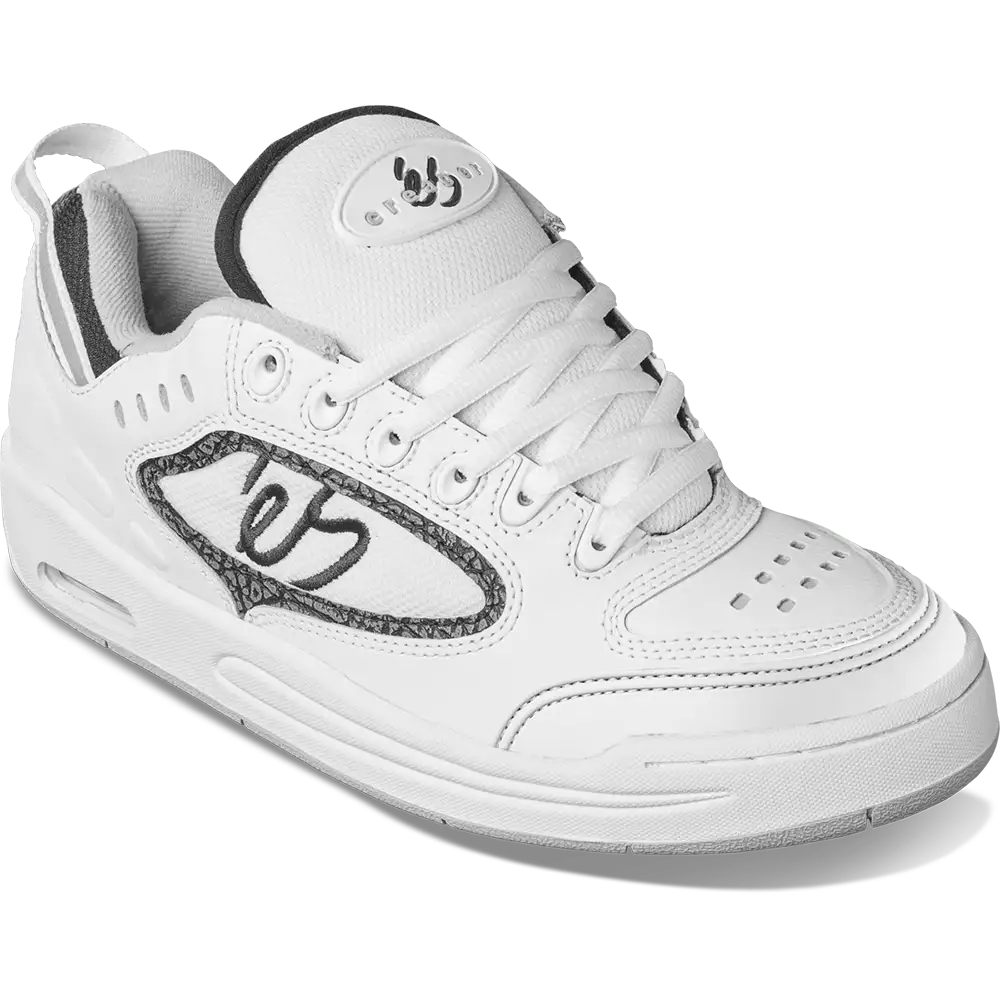 Creager Skate Shoe White/Grey/Black | éS skateboarding – éS  display picture 1