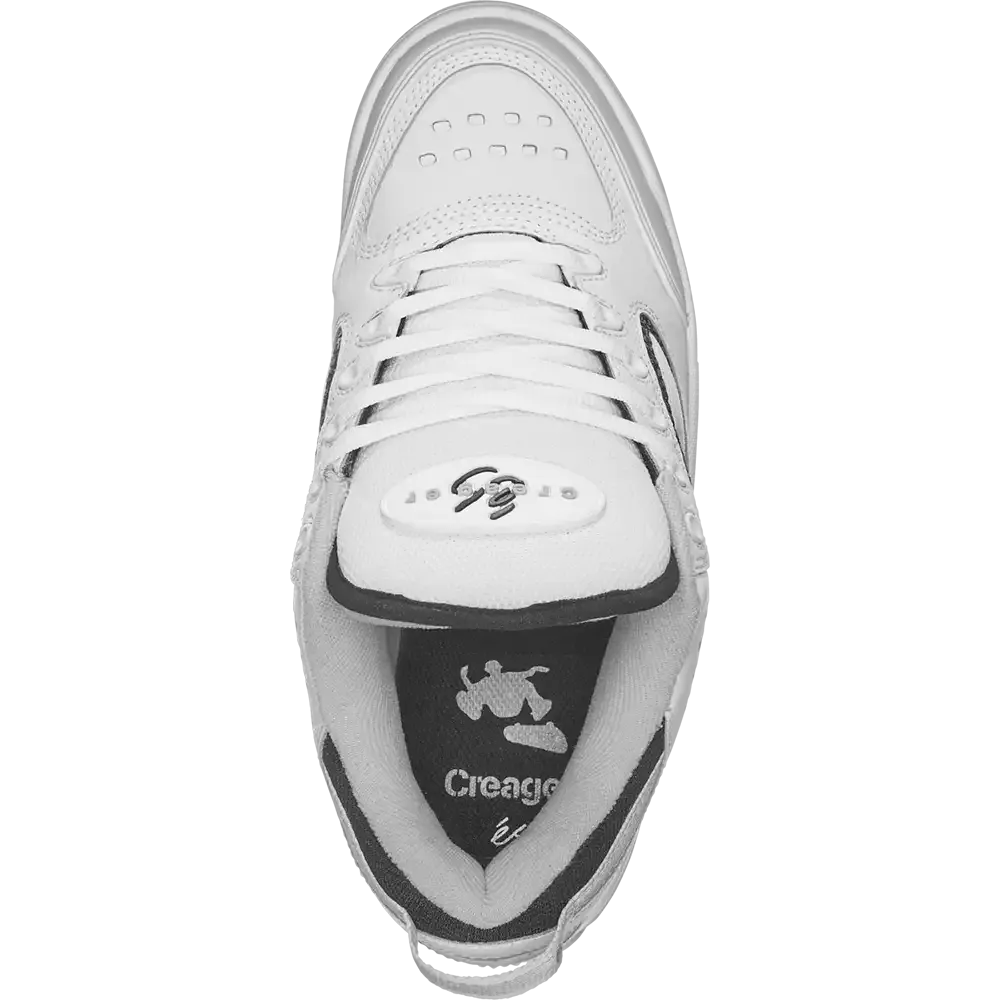 Creager Skate Shoe White/Grey/Black | éS skateboarding – éS  display picture 3