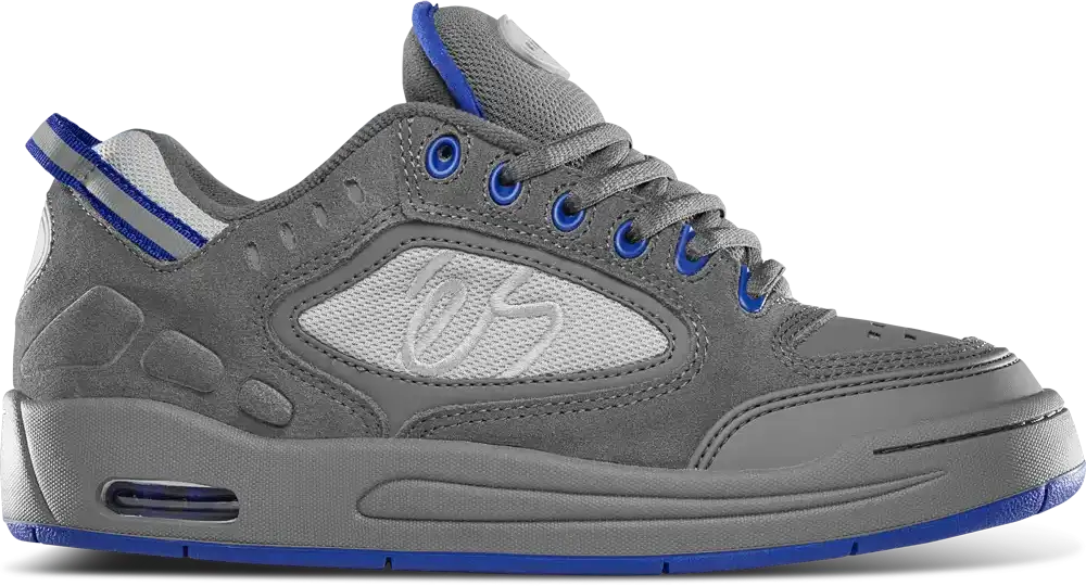 Creager Skate Shoe Grey/Royal | éS skateboarding Low-Top Shoe Es Footwear Sneakers Skate Style OG Premium
