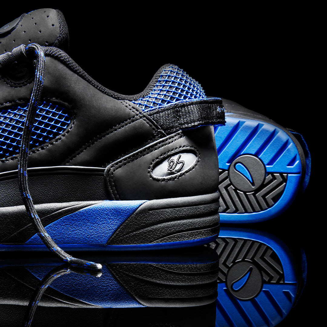 Limited Collectors Edition éS Muska Skate Shoes - Iconic Design, Black and Blue Colorway, Highly Demanded, Sold Out