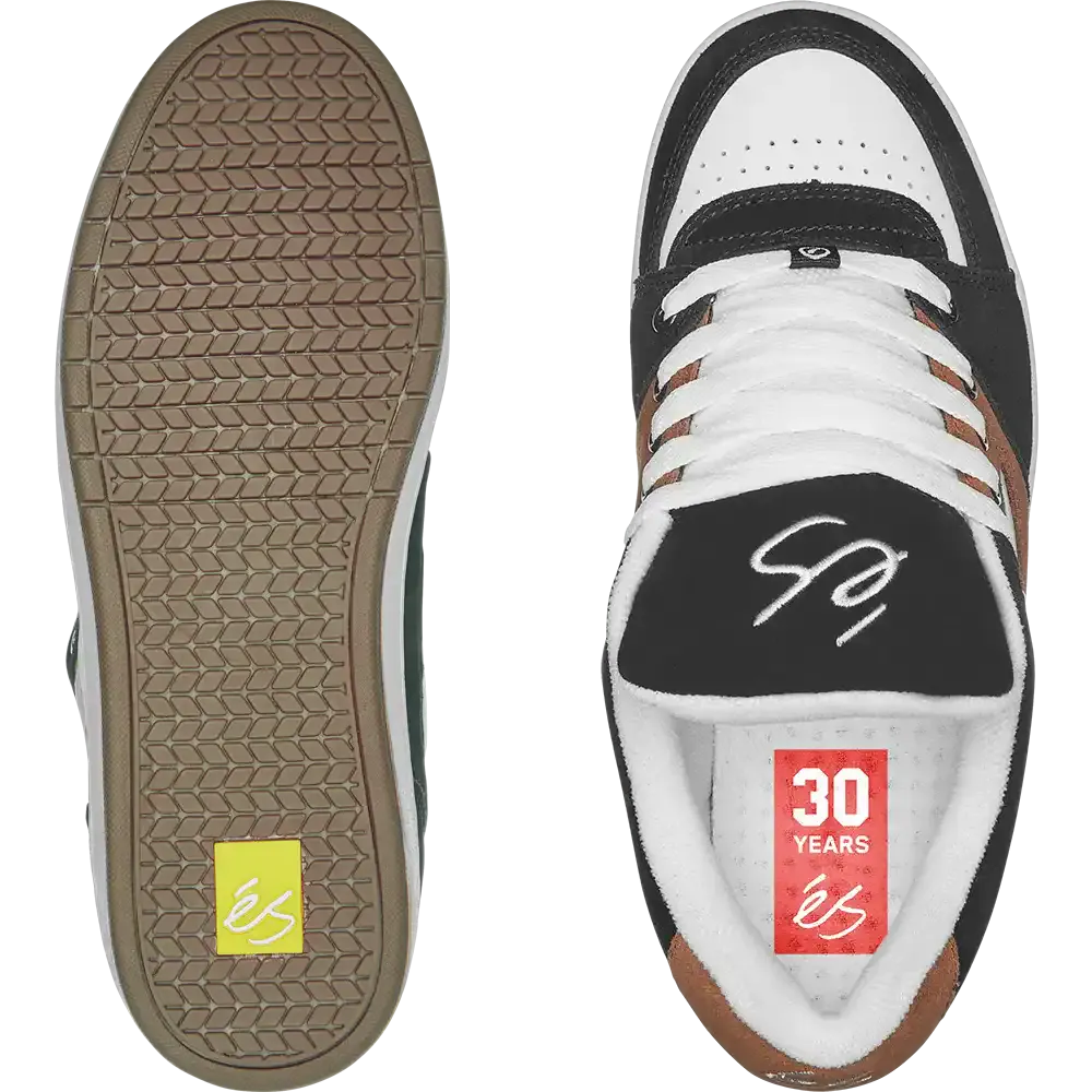 Accel Og brown/black/white - skate shoes | éS skateboarding – éS