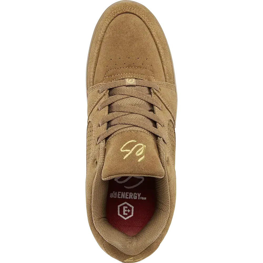 Accel Slim brown/gum - skate shoes | éS skateboarding – éS