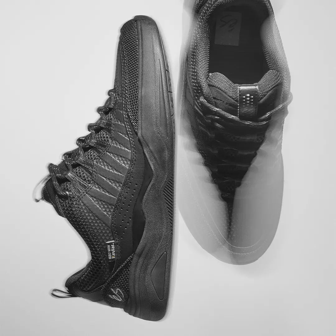 Imprint X Kevlar Black Skate Shoe | éS Skateboarding EU Low-Top Shoe Es Footwear Sneakers Skate Style OG Premium