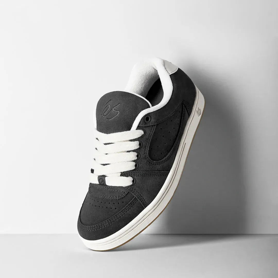 Accel Black/White – Low-Top Men's Shoe | éS Skateboarding EU Low-Top Shoe Es Footwear Sneakers Skate Style OG Premium