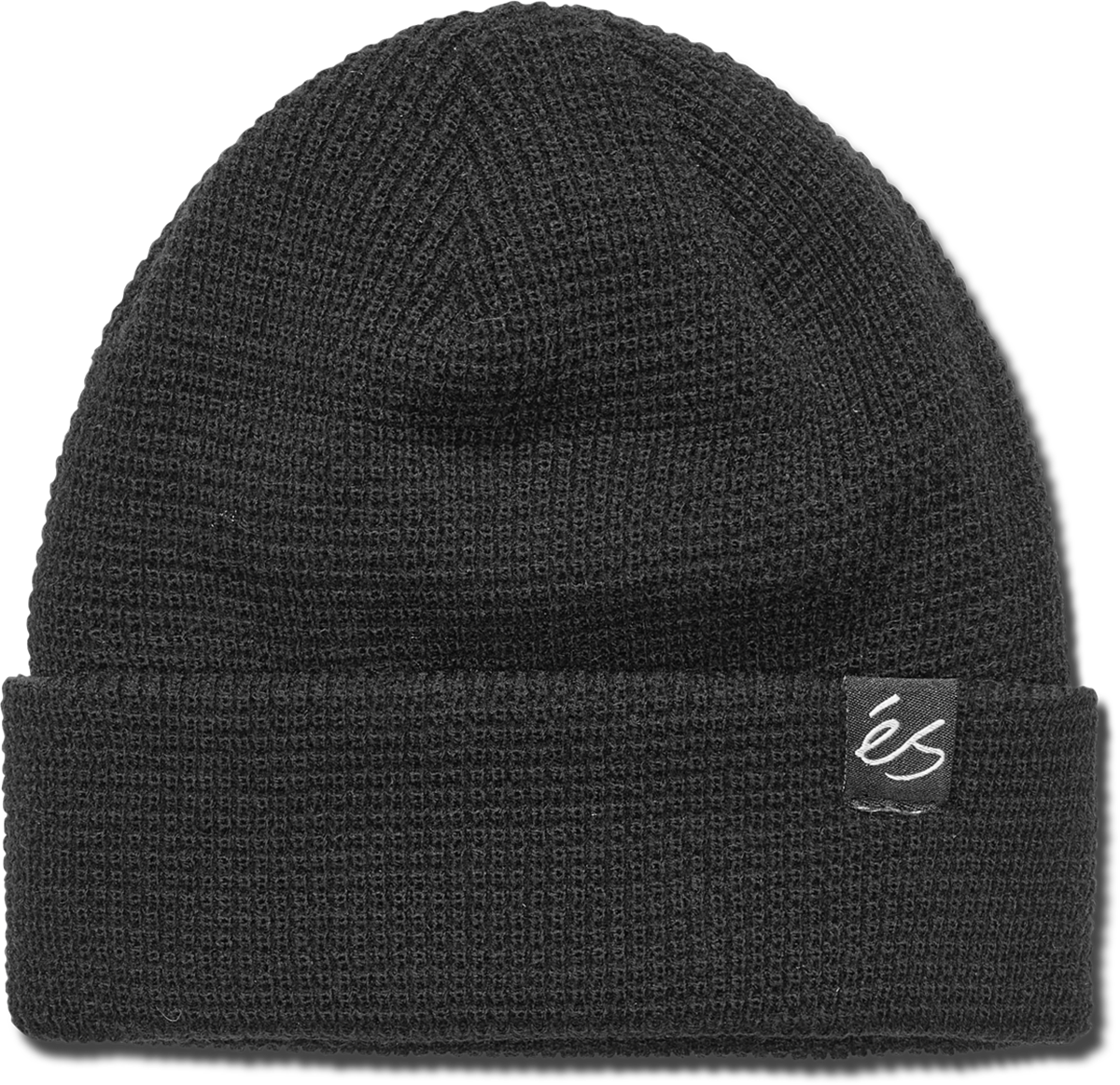 SCRIPT WAFFLE KNIT BEANIE