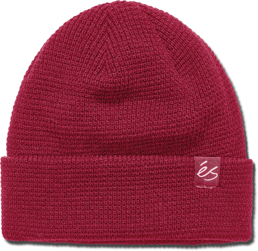 SCRIPT WAFFLE KNIT BEANIE