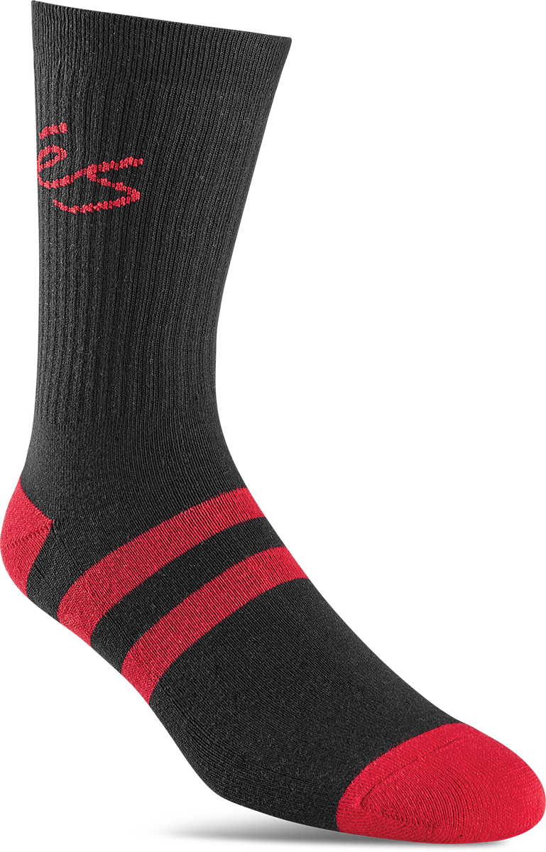 SCRIPT STRIPE CREW SOCK