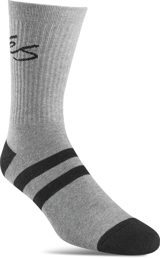 SCRIPT STRIPE CREW SOCK