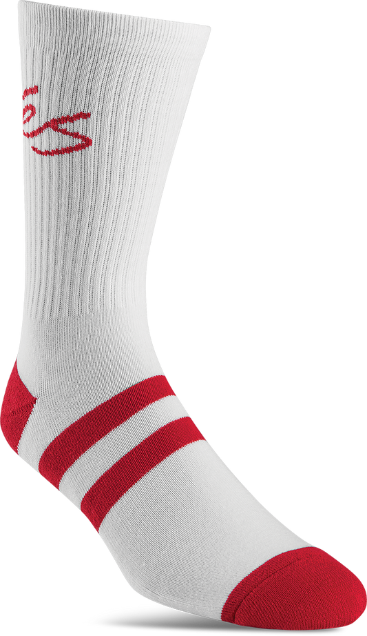 SCRIPT STRIPE CREW SOCK